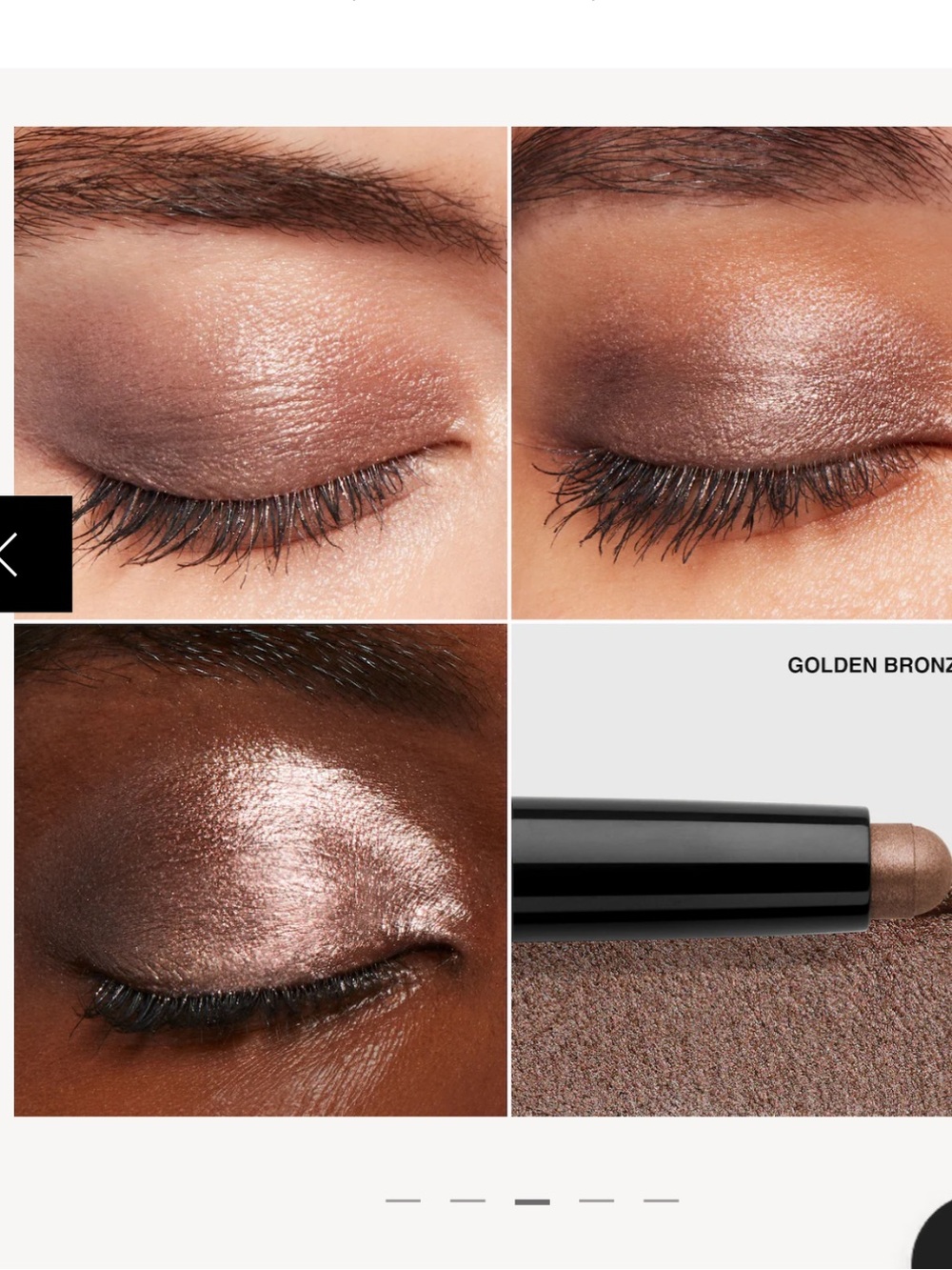 BOBBI BROWN Long Wear Shadow Stick Golden Bronze 24 pack mini .03 oz new in box - Picture 4 of 5